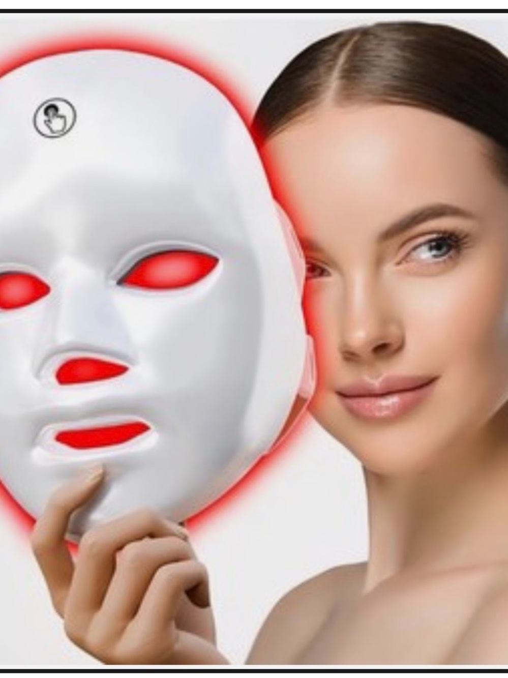 7-1 Colors LED Light For Face- Facial Mask Light Face Light Therapy Mask